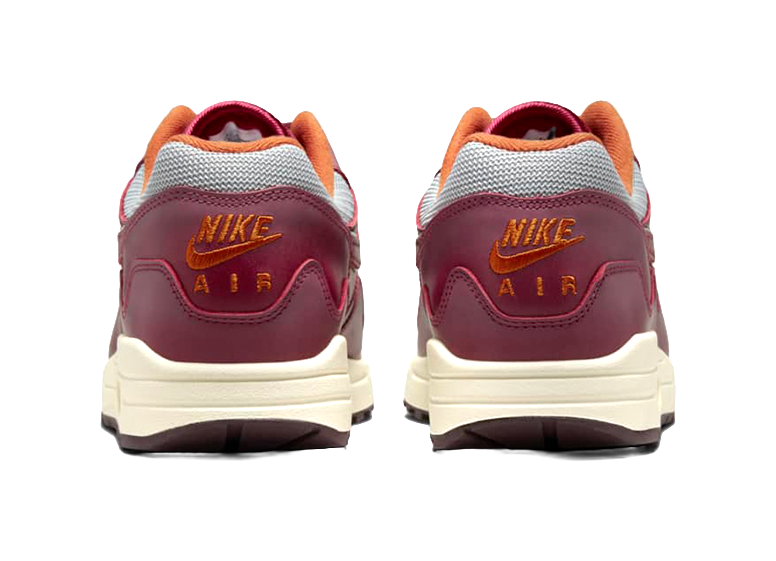 Nike Air Max 1 Patta Waves Rush Maroon Without Bracelet  vjsneaker.com