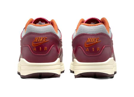 Nike Air Max 1 Patta Waves Rush Maroon Without Bracelet  vjsneaker.com