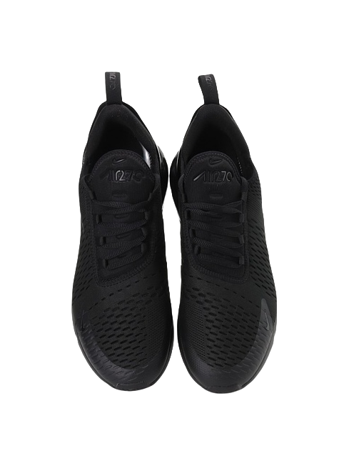 Nike Air Max 270 Triple Black Sneakers  vjsneaker.com