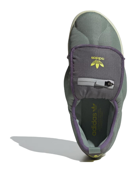 Adidas Puffylette Silver Green  vjsneaker.com