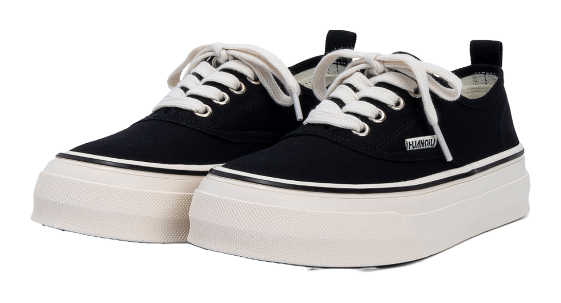 HUANQIU Lightweight Balance Low Top Canvas Shoes Women's 