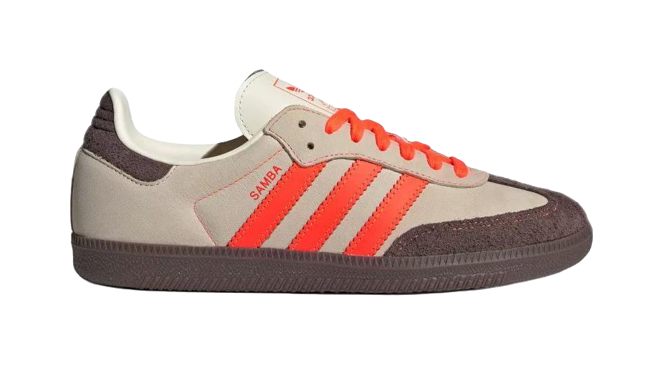 Adidas Wmns Samba Og Solar Orange Cream Womens  vjsneaker.com