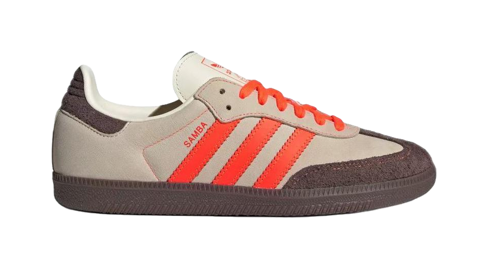 Adidas Wmns Samba Og Solar Orange Cream Womens  vjsneaker.com