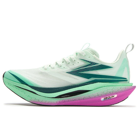 361° Flame 4 ET Cushioning Slip Resistant Abrasion Resistant Breathable Low top Running Shoes Unisex Jelly Mint Jelly mint