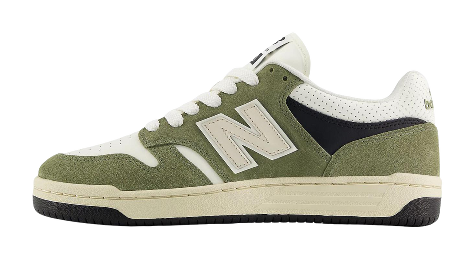 480 New Balance Dark Olivine Sea Salt  vjsneaker.com