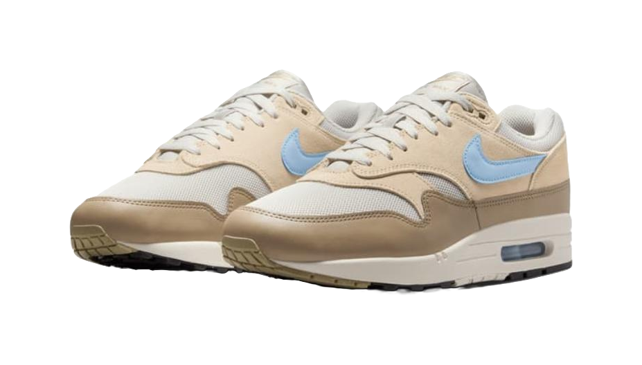 Nike Air Max 1 Essential Light Bone/Psychic Blue  vjsneaker.com