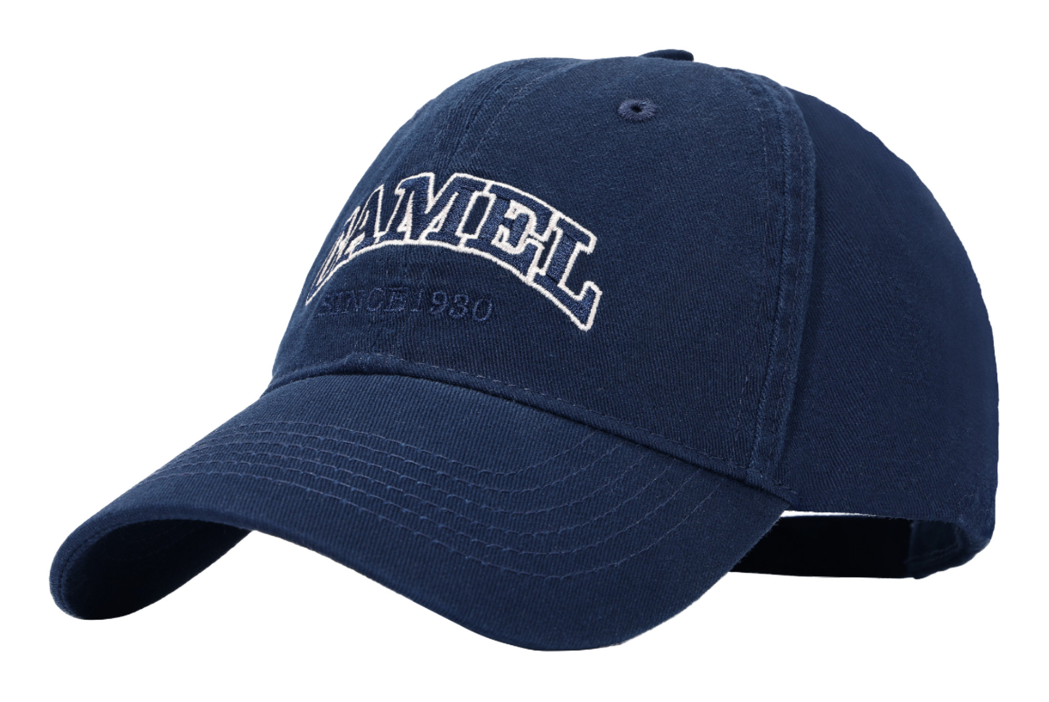 CAMEL Camel Sports Hat Face Show Small Trendy Solid Color Letter Duck Tongue Hat Cotton Baseball Hat Men and Women Same Style Couple Style  VJSNEAKER