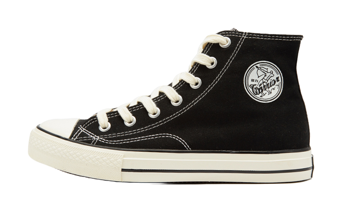 Warrior Slip Resistant Abrasion Resistant High top Canvas Shoes Unisex 