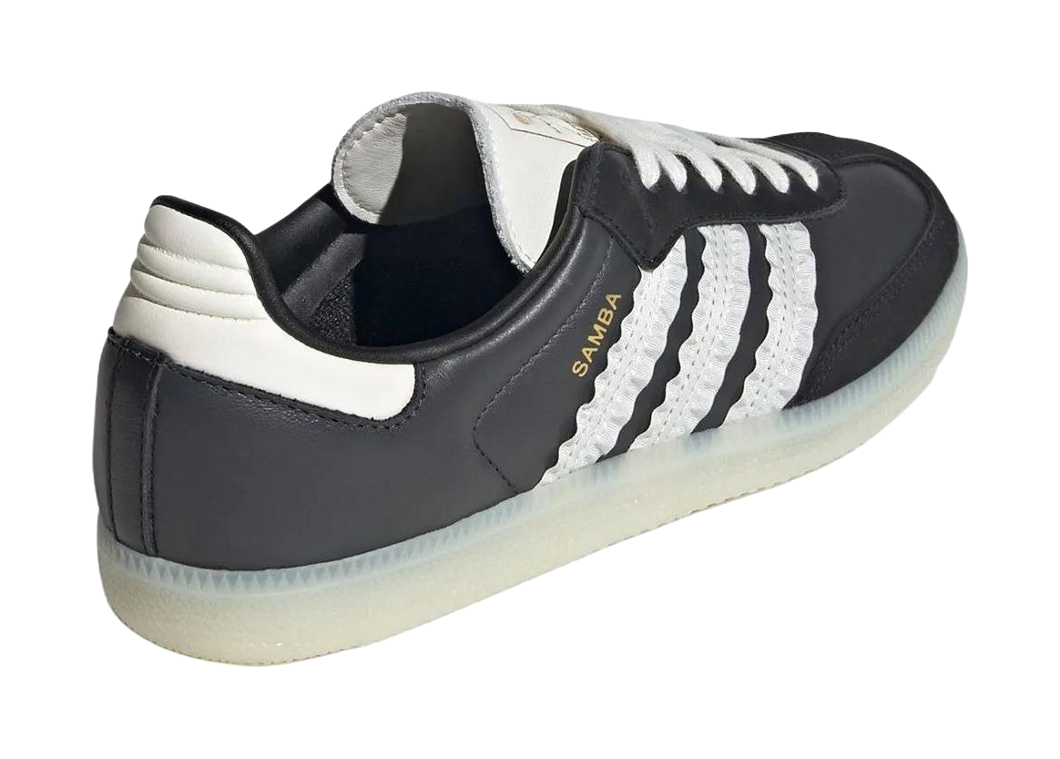 Adidas Wmns Samba Ruffle Stripes Pack - Black Off White Womens  vjsneaker.com