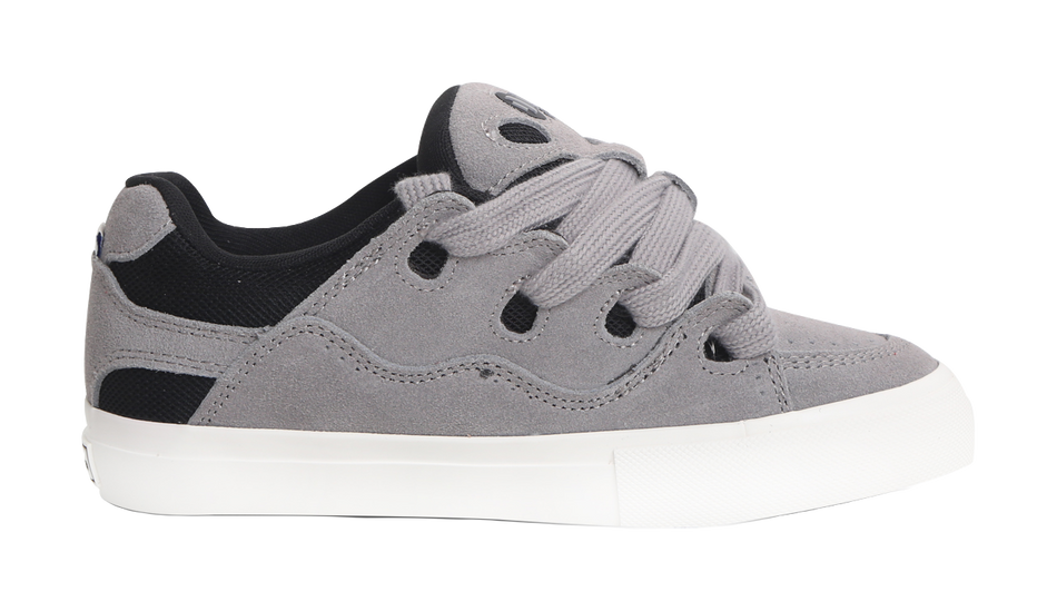 Ollieskate Abrasion Resistant Slip Resistant Cushioning Low top Skateboard Shoes Unisex Dark Gray