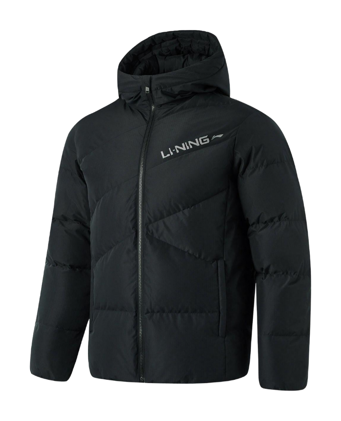 LiNing Fitness Series Down Jacket Mens Black  VJ SNEAKER