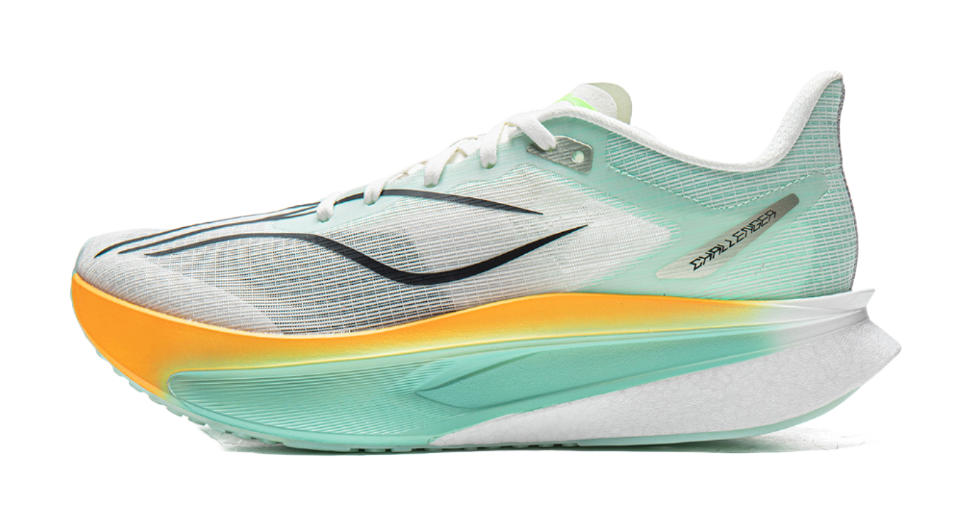Li-Ning Feidian 6 Challenger "White Green" ARMW003-4 - Running Shoe Unisex White Green