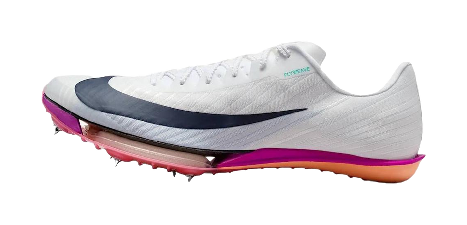 Nike Maxfly 2 Rebound Track And Field Shoes Mens White Black Red  vjsneaker.com