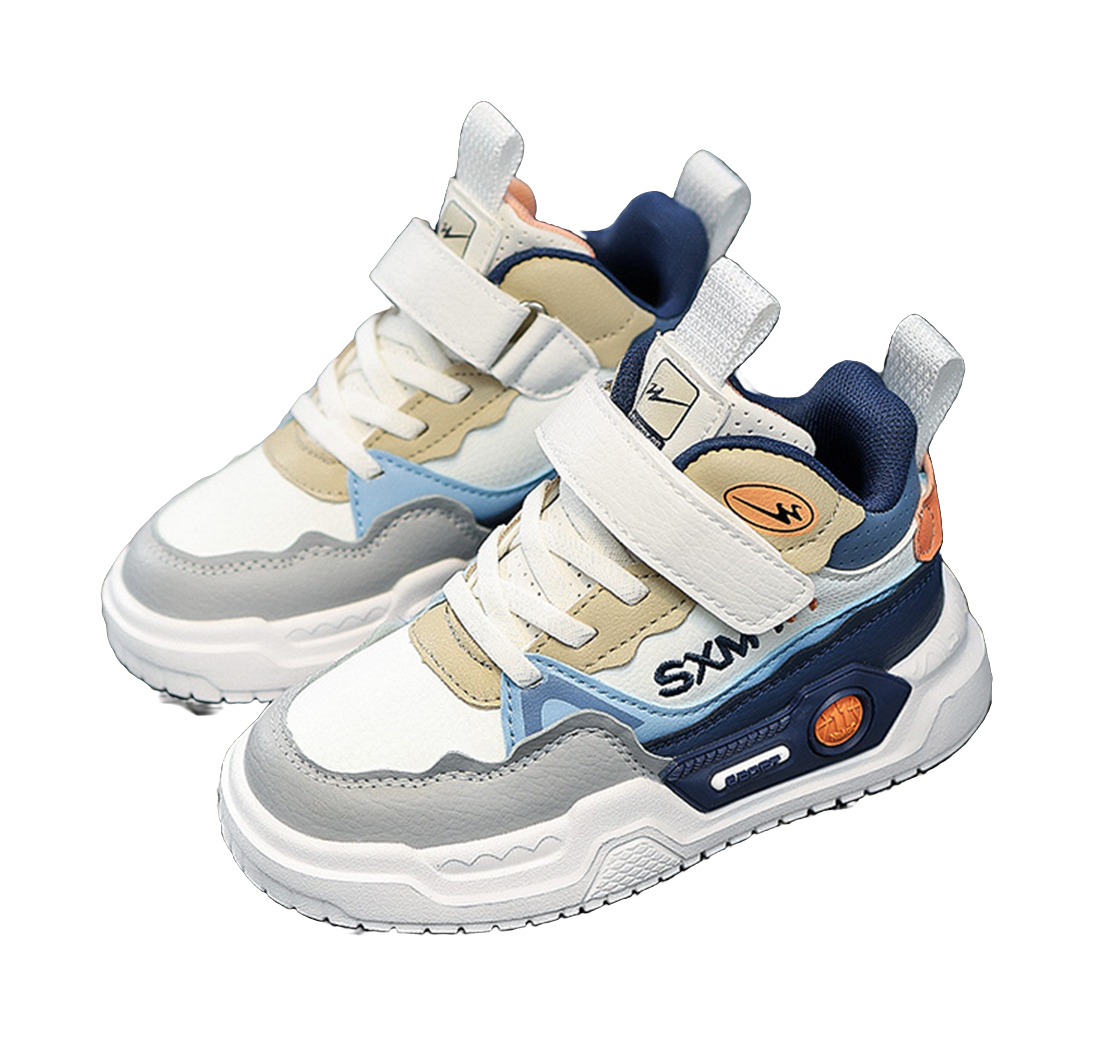 Binary Slip Resistant, Abrasion Resistant, Rebound, Lightweight Cushioning Casual Shoes Kids  VJSNEAKER