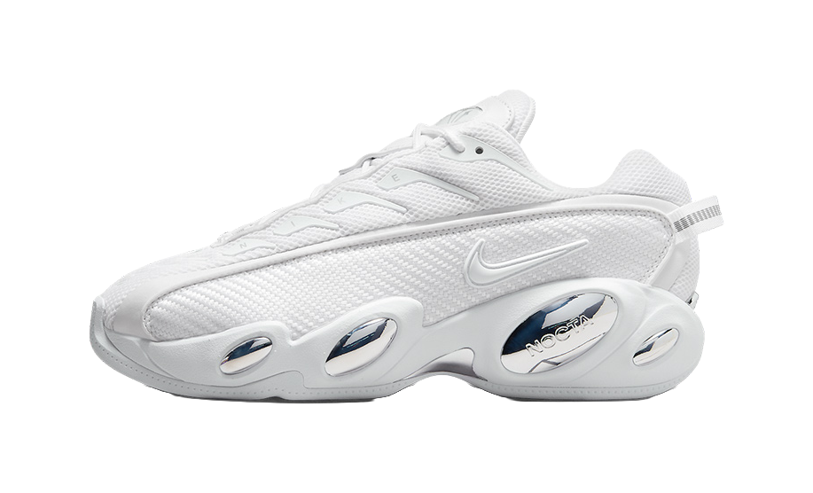 Nike Nocta Glide Drake White Chrome  vjsneaker.com