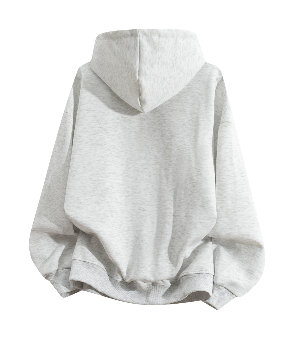 Robin Hood American Hoodie with Velvet Thick Letter Signature Personalized Style Design Feel Loose and Casual Versatile Student Party Lazy Style Hoodie for Women  vjsneaker.com