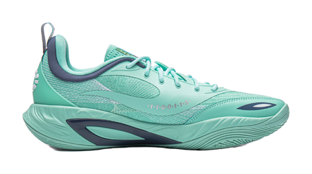 Li Ning DLO2 Low top Basketball Shoes Unisex Celadon Turquoise