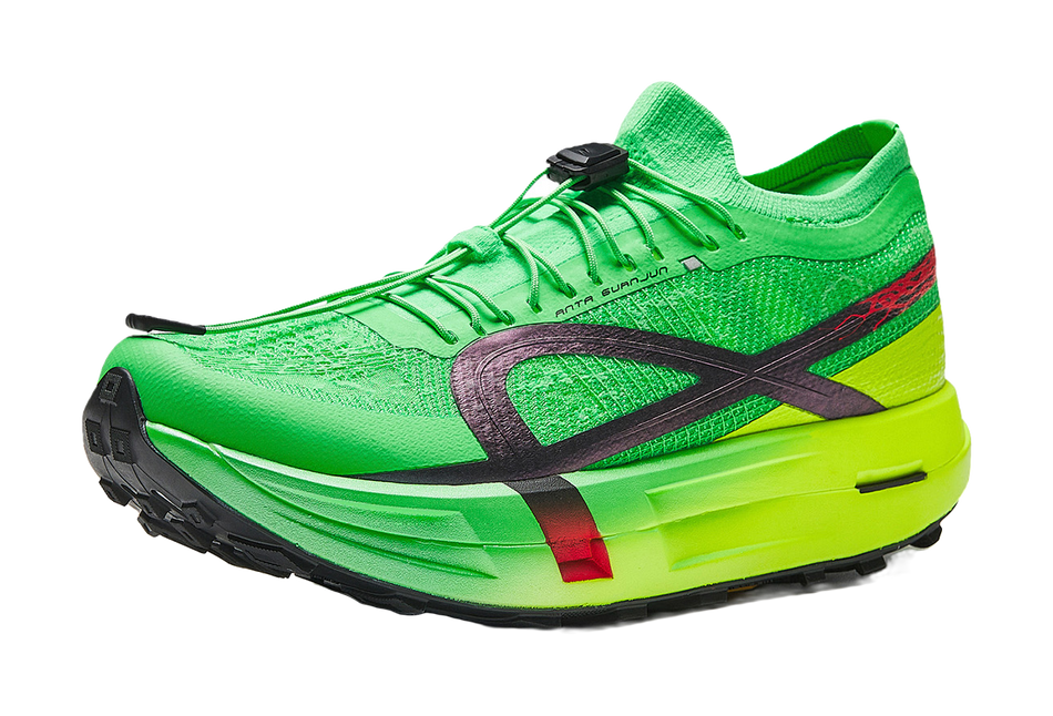 Anta Guanjun Saker Falcon Speed RC "Green" 122625504A-2 - Trail Running Shoe Unisex Green