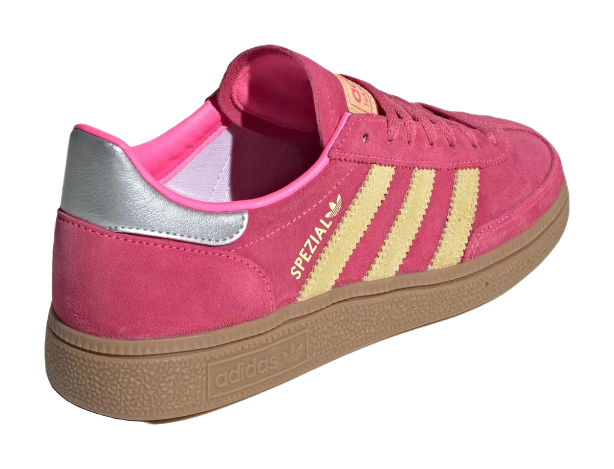 Adidas Wmns Handball Spezial Lucid Pink Almost Yellow Womens  vjsneaker.com