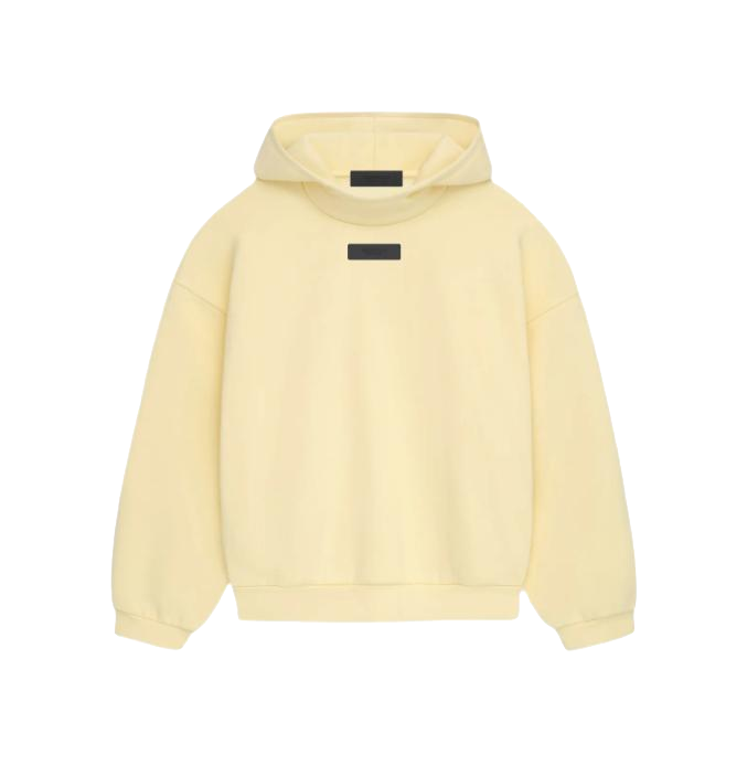 Fear Of God Essentials Mens Pullover Hoodie YELLOW  VJSNEAKER
