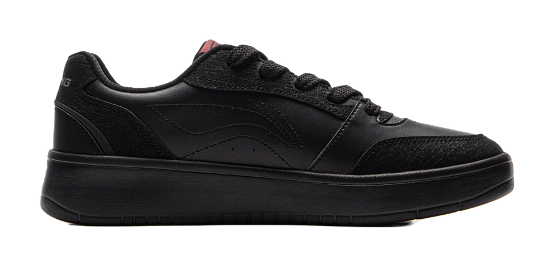 LiNing Yuanbao V3 Anti-Slip Wear-Resistant Low-Top Skateboard Shoes Men's Black 