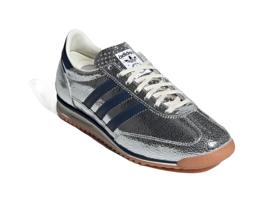 Adidas Wmns SL72 Og Silver Metallic Collegiate Navy  vjsneaker.com