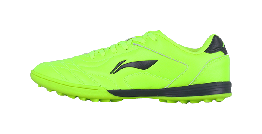 LiNing TF Broken Studs Slip-Resistant Cushioning Wear-Resistant Low-Top Kids Soccer Shoes Neon Green Kids  VJSNEAKER