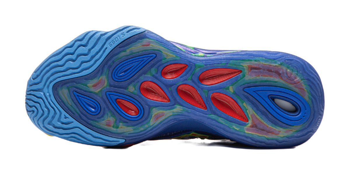 Li-Ning BadFive Sniper 2 Super "Species Invasion" ABFW013-8 - Outdoor Basketball Shoe Unisex Bright Blue