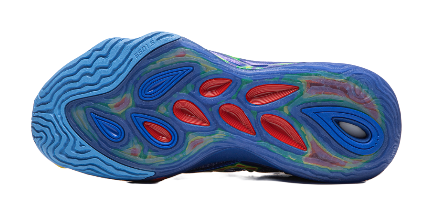 Li-Ning BadFive Sniper 2 Super "Species Invasion" ABFW013-8 - Outdoor Basketball Shoe Unisex Bright Blue