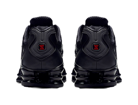 Nike Shox Tl Black Max Orange Womens  vjsneaker.com