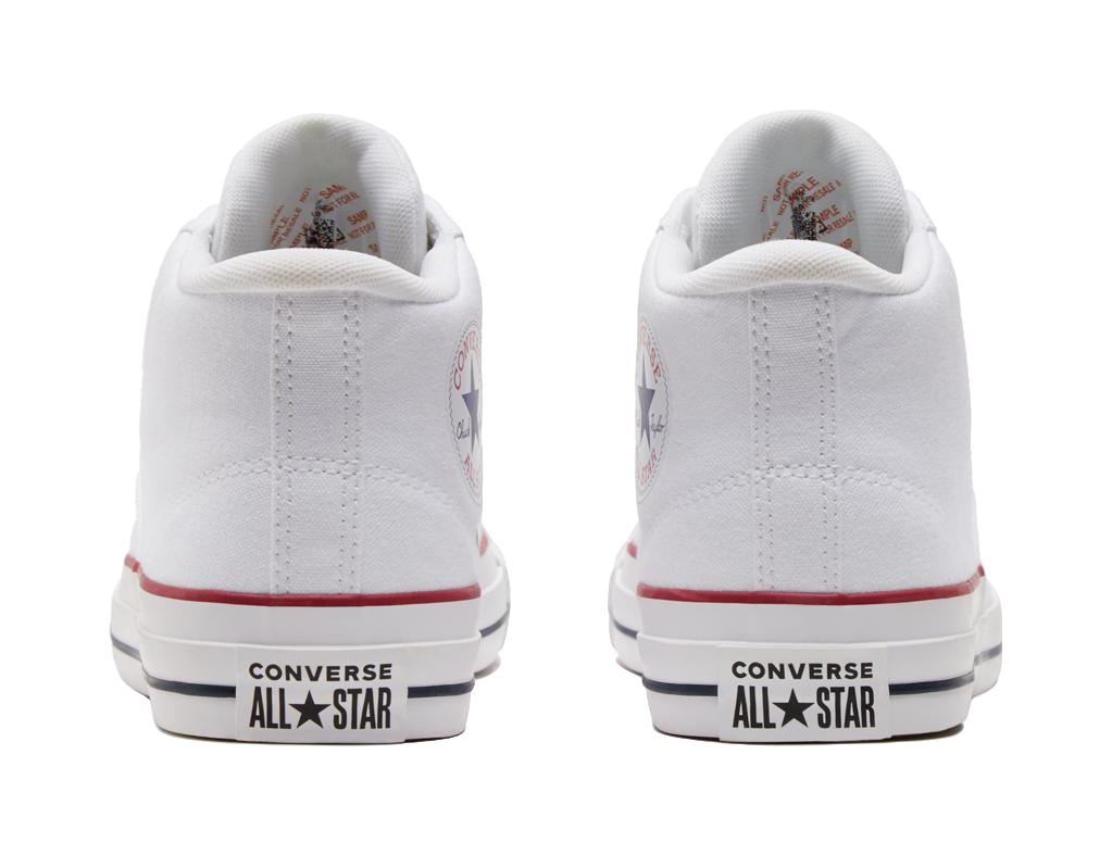 Chuck Taylor All Star Converse Mid Malden Street - White  vjsneaker.com