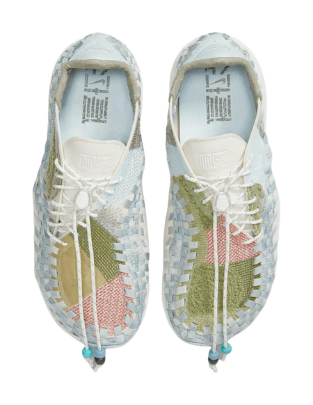 Nike Air Footscape Slip Resistant Abrasion Resistant Low top Casual Shoes Womens White  vjsneaker.com