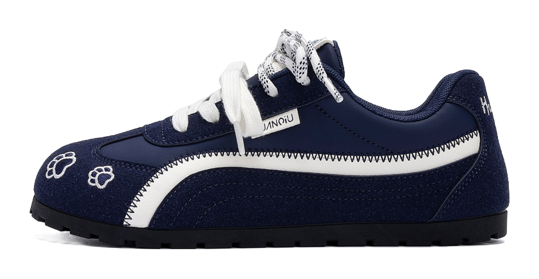 HUANQIU Synthetic Leather Coverage Height Increasing Abrasion Resistant Lightweight Low top Casual Shoes Womens  VJSNEAKER