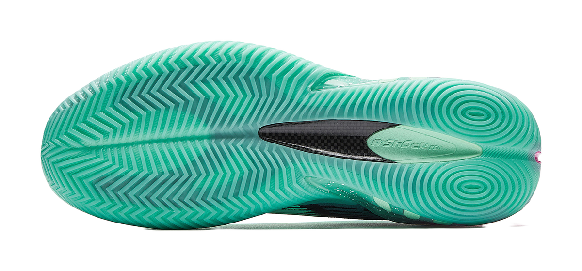 Anta Zap 3 Low top Basketball Shoes Mens Green Pink  vjsneaker.com