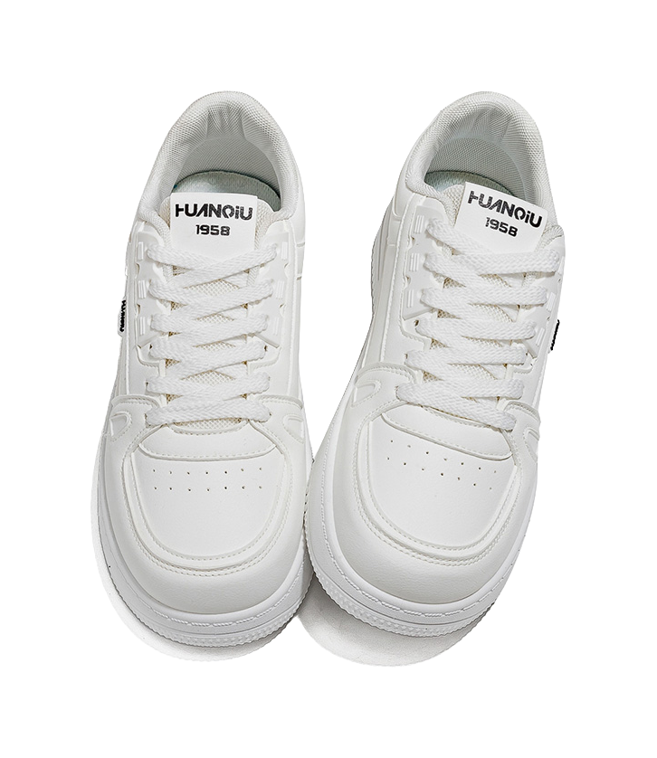 HUANQIU Anti Slip Wear Resistant Low Top Skateboard Shoes Men's 