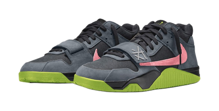 JORDAN Jumpman Jack Tr Travis Scott X Chase B Black Night Silver  vjsneaker.com