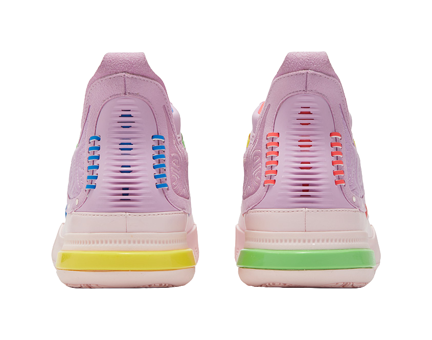 361° Joker Nikola Jokić The Legend Basketball Shoes Mens High top Heart Pink/Dream Purple  vjsneaker.com