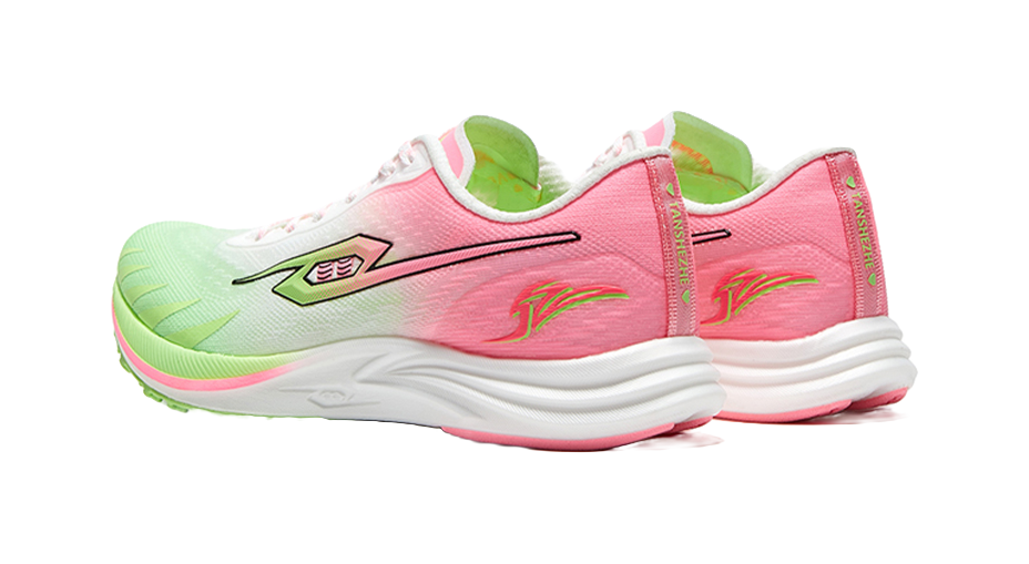 TANSHEZHE Shock Absorbers Slip Resistant Abrasion Resistant Breathable Low top Running Shoes Unisex Accompanying Pink