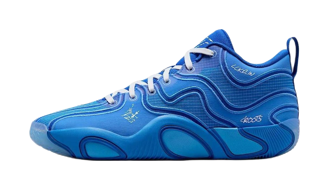 Jordan Tatum 3 Anti-Slip Wear-Resistant Mid-Top Basketball Shoes Mens Blue  VJSNEAKER