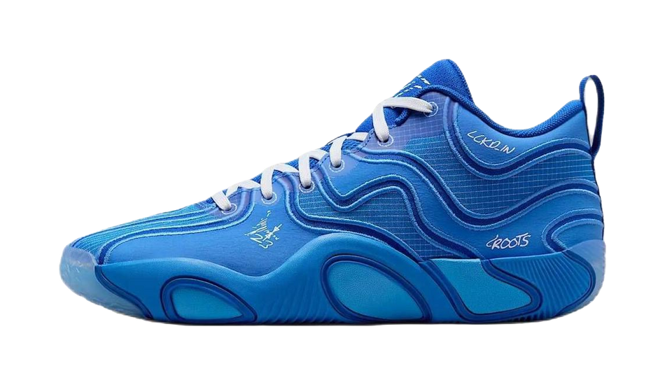 Jordan Tatum 3 Anti-Slip Wear-Resistant Mid-Top Basketball Shoes Mens Blue  VJSNEAKER