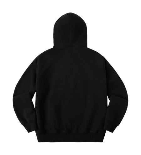 WHOOSIS floral denim patchwork embroidery casual loose and versatile campus autumn and winter comfortable hoodie with fleece hoodie for both men and women  vjsneaker.com