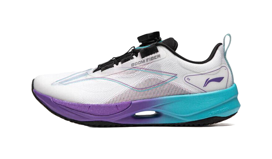 LINING YOUNG Super Light 21 Cushioning Rebound Breathable Low top Kids' Running Shoes White Red Kids 