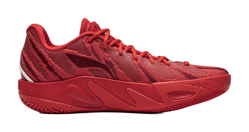 Li-Ning Power 13 "Red" ABAW051-5 - Air Raid 13 Men's Basketball Shoe Red