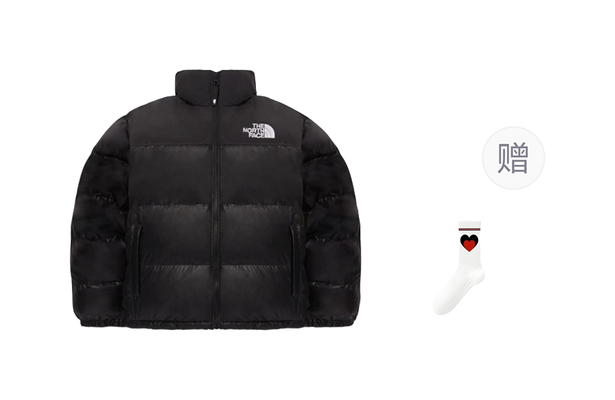 THE NORTH FACE MS 1996 Eco Nuptse Jacket Black Korea Version  vjsneaker.com