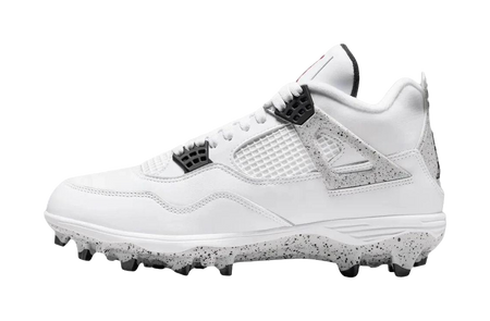 JORDAN 4 Retro Td Cleat Fire Red  vjsneaker.com