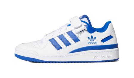 Adidas Originals Forum Low White/Royal sneakers  vjsneaker.com