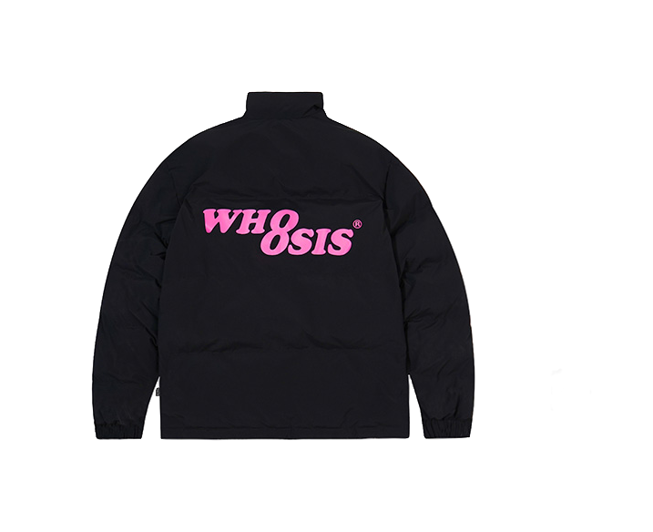 WHOOSIS Puffer Jackets Unisex Stand Collar Moderate Padded Puffer Jacket  VJSNEAKER