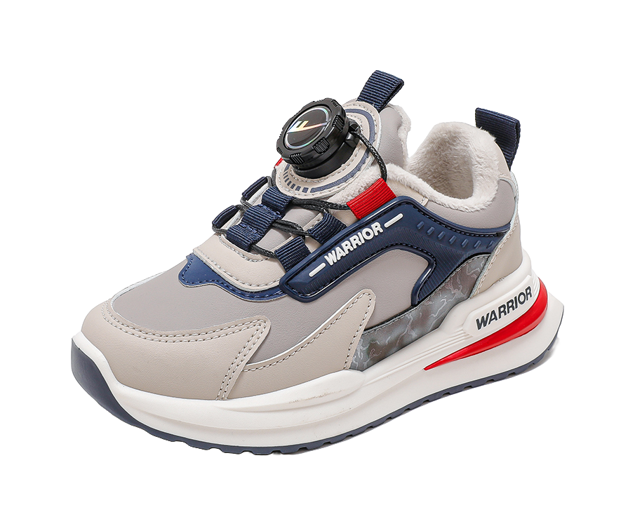 Warrior Slip Resistant Anti Kick Cushioning Abrasion Resistant Low top Kids' Running Shoes Kids 