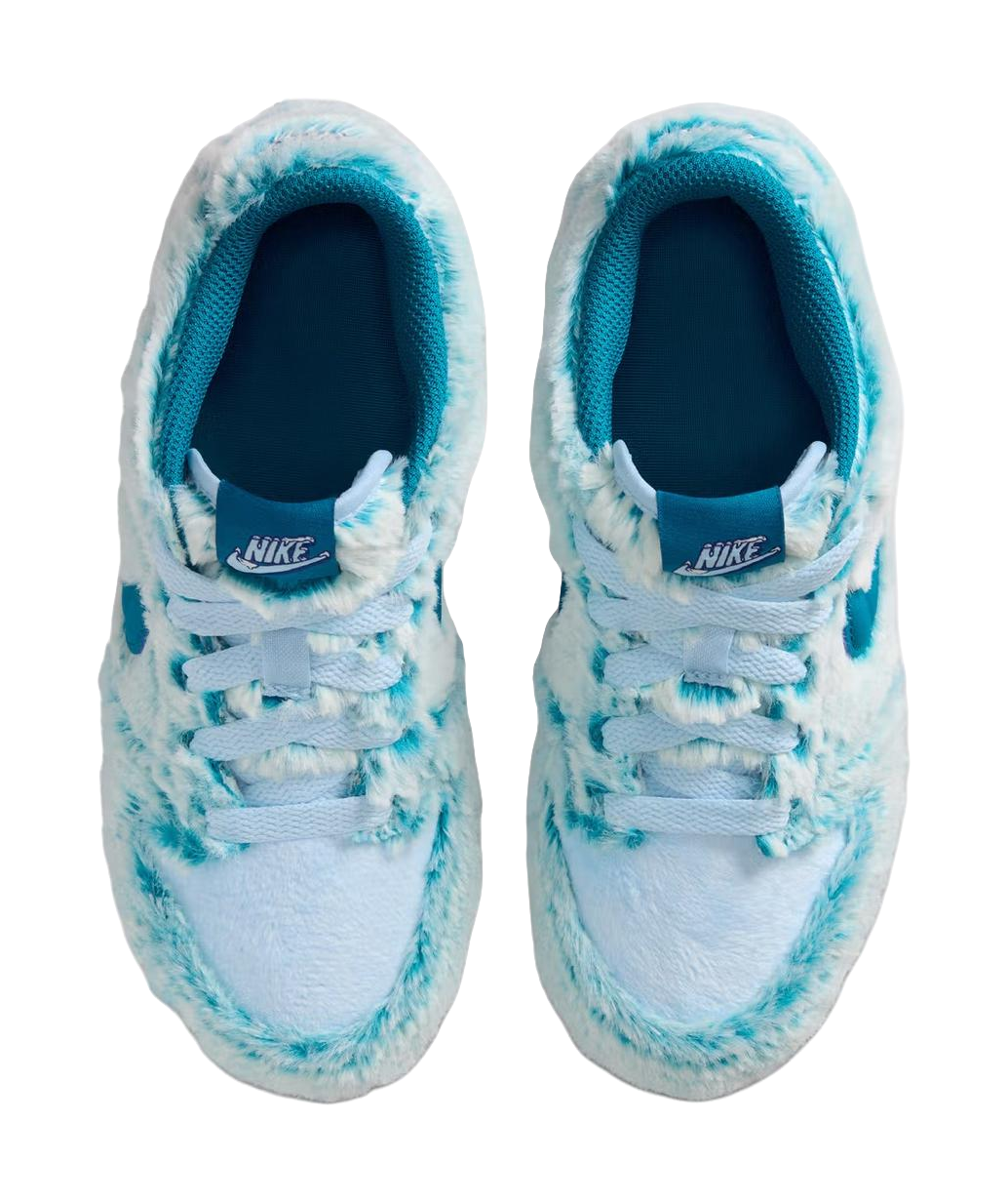 Nike Dunk Thermal Low top Kids Skateboarding Shoes Blue Unisex  vjsneaker.com