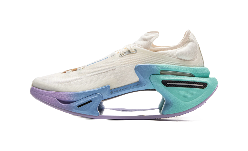 Li Ning Shadow 3.0 TPU Low top Casual Long Distance Running Sprint Running Shoes Mens Ivory  VJsneaker